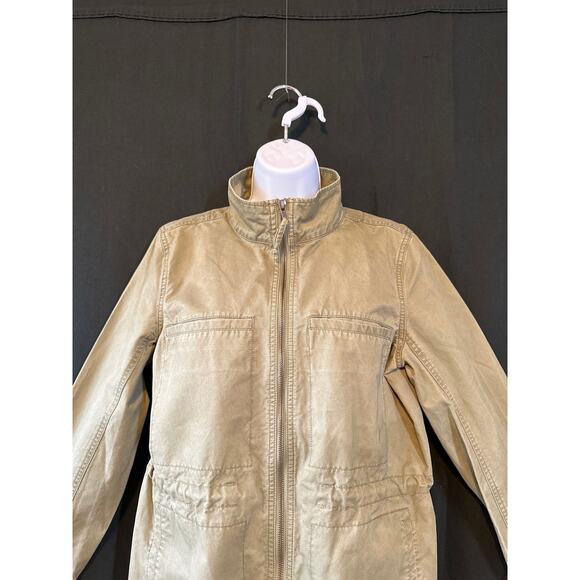 J CREW Military Green Gorpcore Streetwear Utility wear Zip Jacket M - Picture 2 of 16